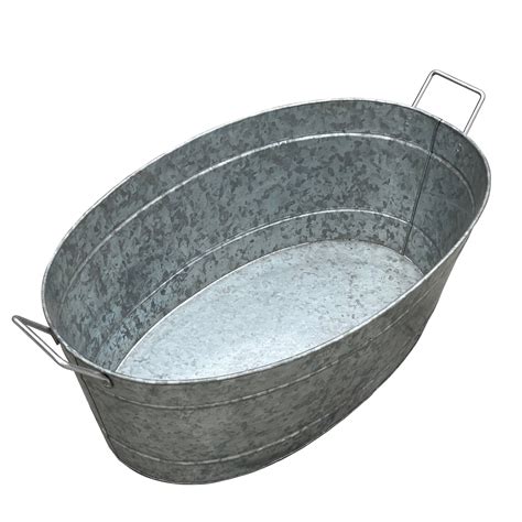 galvanized steel tub